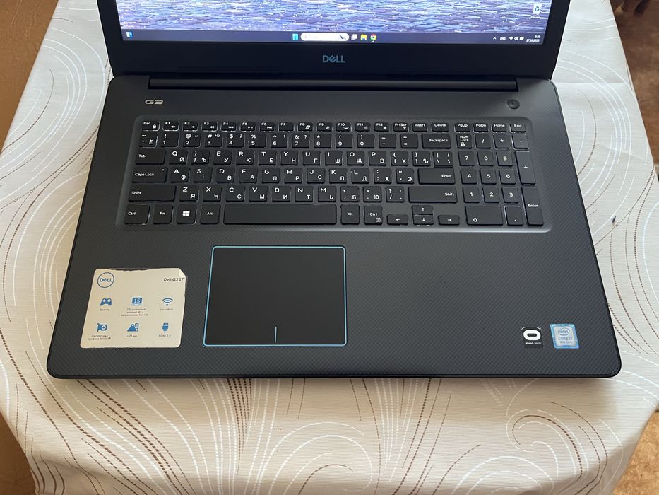 Топовий ігровий ноутбук Dell G3 (i7 6ядер, GTX 1060 6GB)