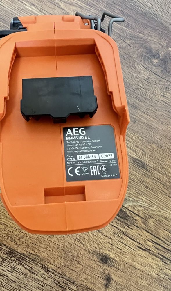 Szlifierka AEG 18V przecinarka BMMS18SBL