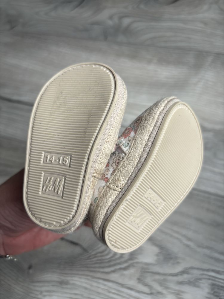 Niechodki 14/15 h&m espadryle