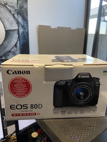 Canon EOS 80 D  KIT EF-S 18-55 IS STM - Camara fotográfica