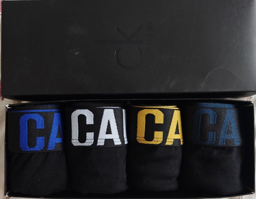 Calvin Klein męskie bokserki majtki 4szt