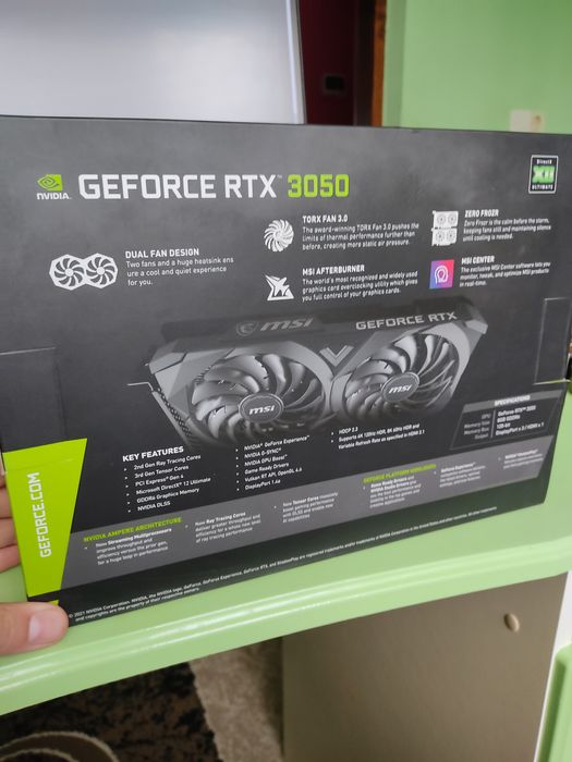 Відеокарта RTX 3050 Ventus