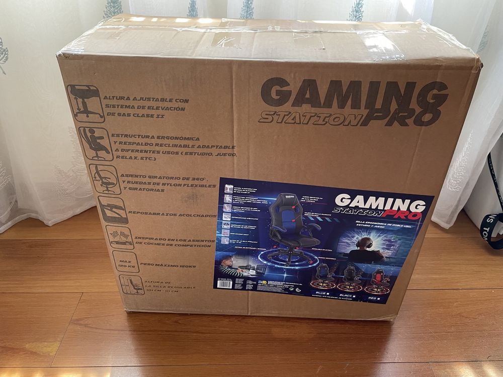 [NOVO] Cadeira GAMING Preto/ Vermelho