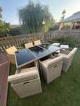 Vendo conjunto de mesa e cadeiras exterior