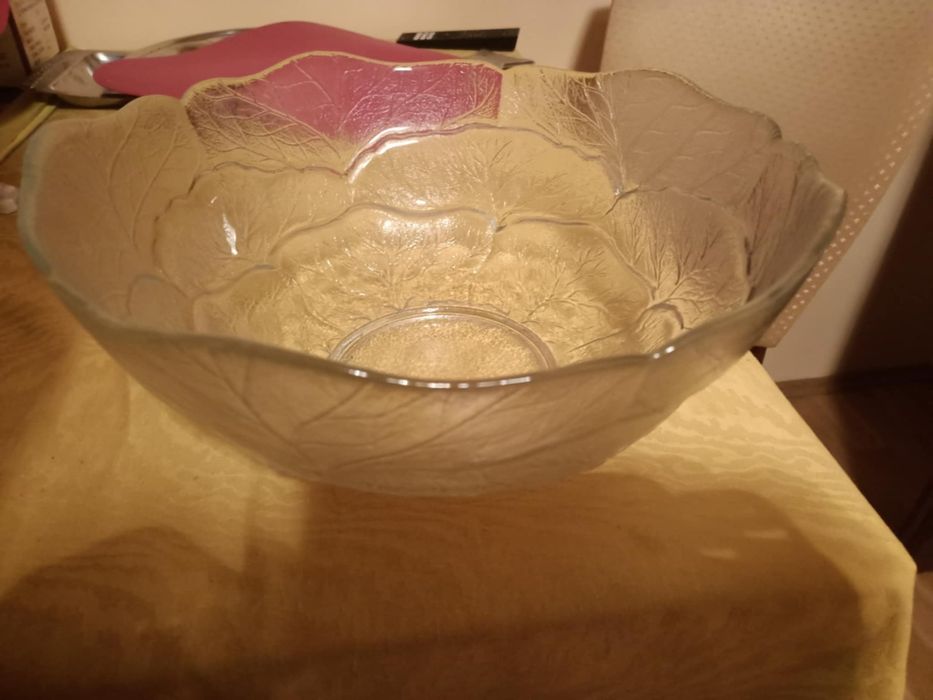 Zestaw Misy Patery Kryształy Dekoracje