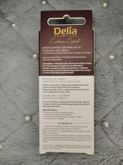 Pomada do brwi Delia
