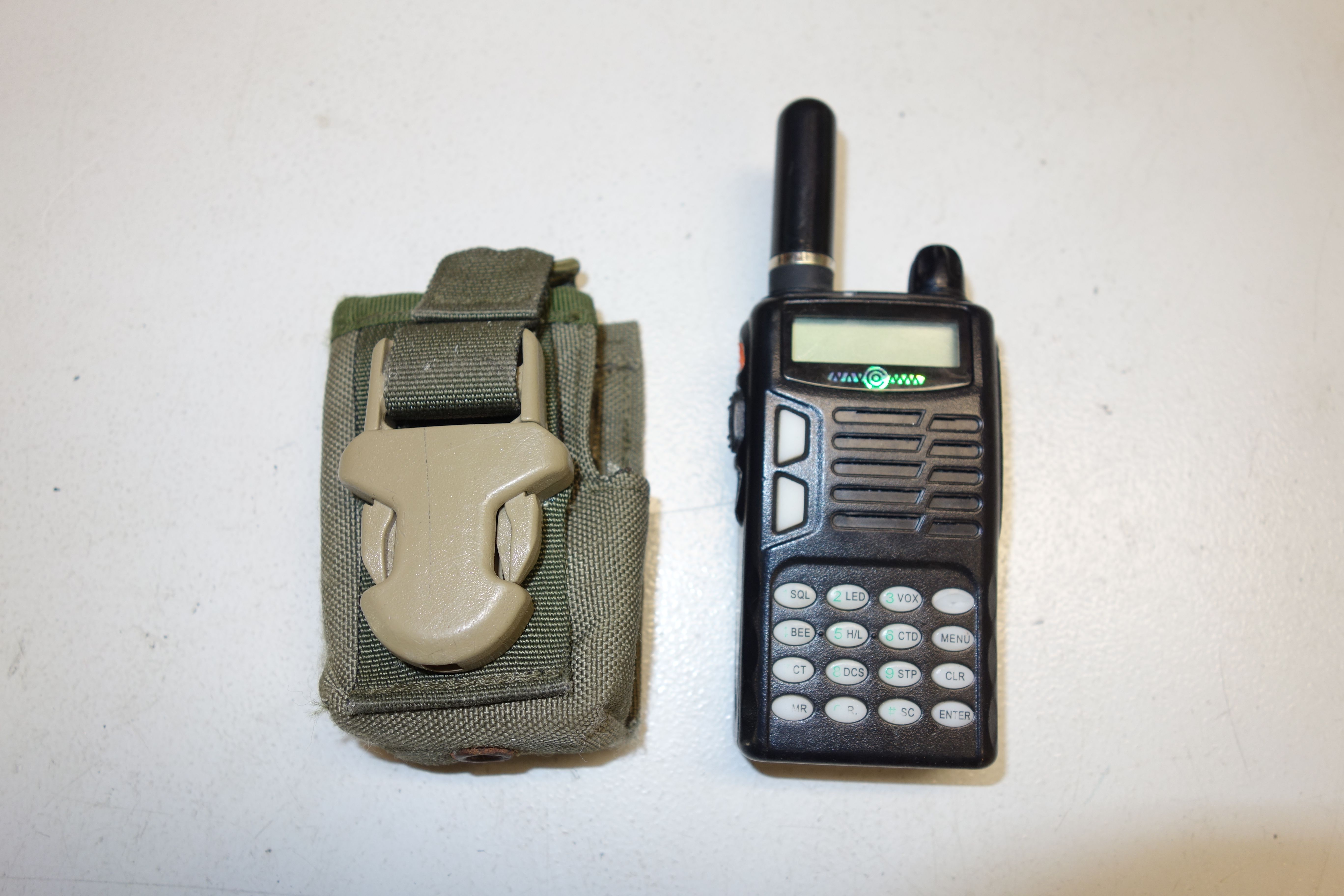 Ładownica, kieszeń na radio Navcomm TK 760 Ranger Green Molle pals