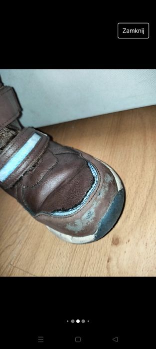 Dwie pary butów kozaków chłopięcych big star kappa 30