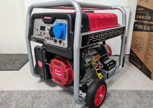 Продам срочно генератор Fisker FSGG6570CE 7кВт.230в.мідна обмотка