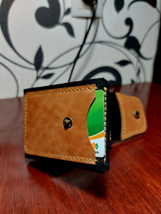 Мини портмоне кожа