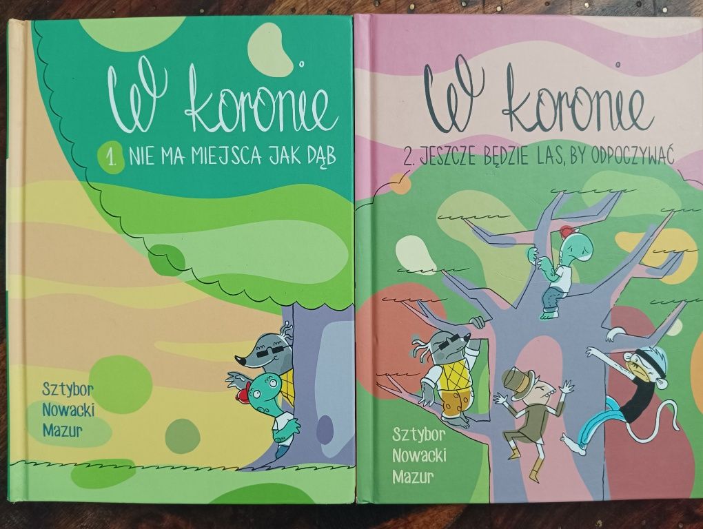 Komiksy W Koronie tom 1 oraz tom 2 / zestaw