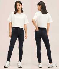 Mango spodnie jeans rurki skinny z wysokim stanem 10 11 lat