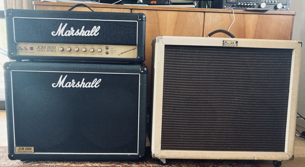 Marshall JCM800 50W lub CRATE VC50