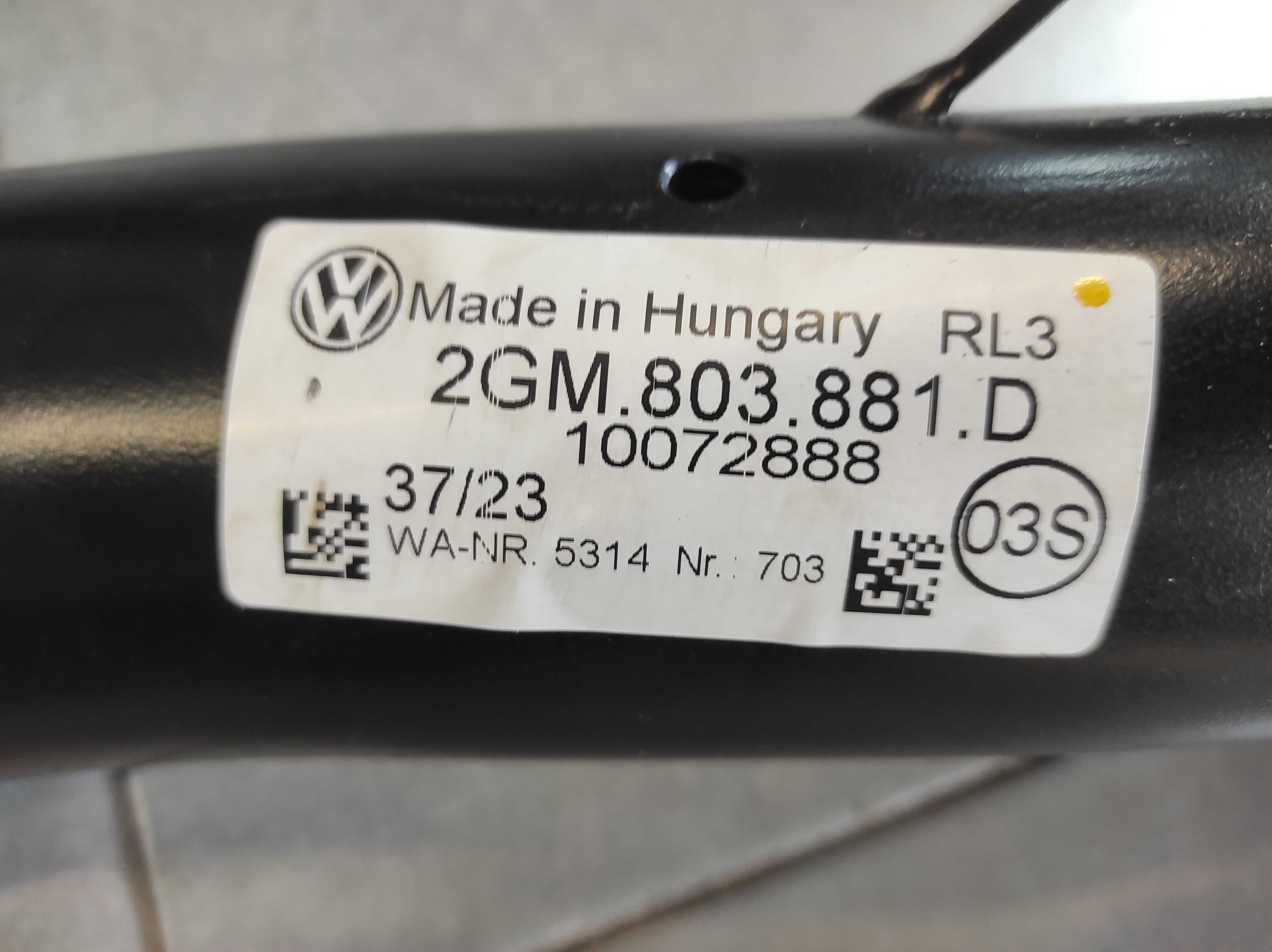 Oryginalny Odpinany Hak Holowniczy VW T-CROSS