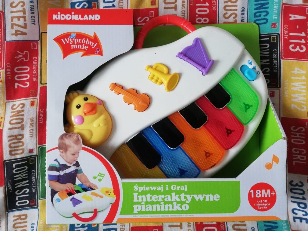 Interaktywne pianinko