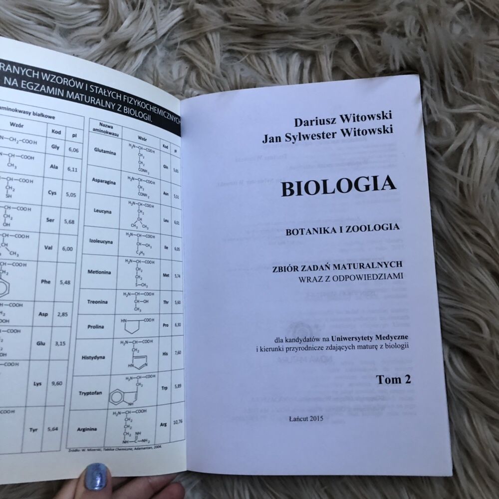 Biologia zbiór zadań Witowski 2 cześć matura rośliny zwierzęta