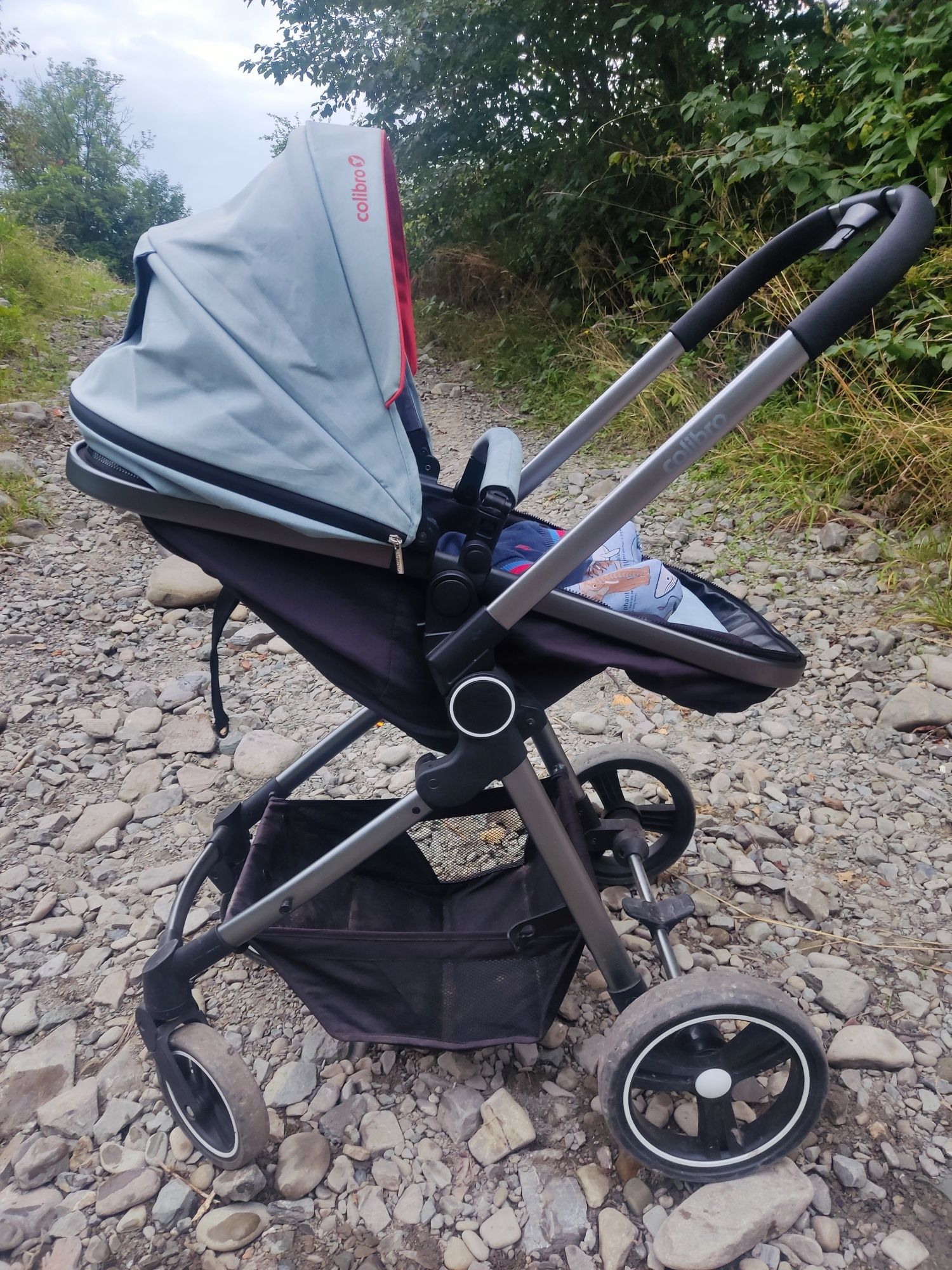 Colibro onemax 2w1 tylko 7kg sky niebieski lekki jak cybex + śpiworek