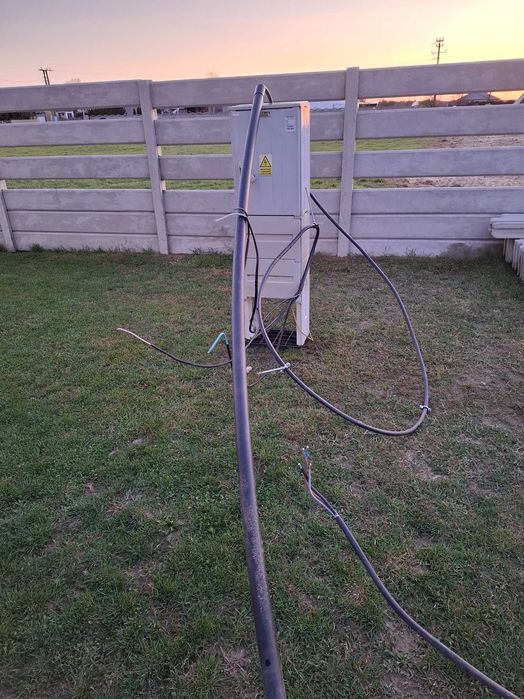 Skrzynka elektryczna budowlana z kablem