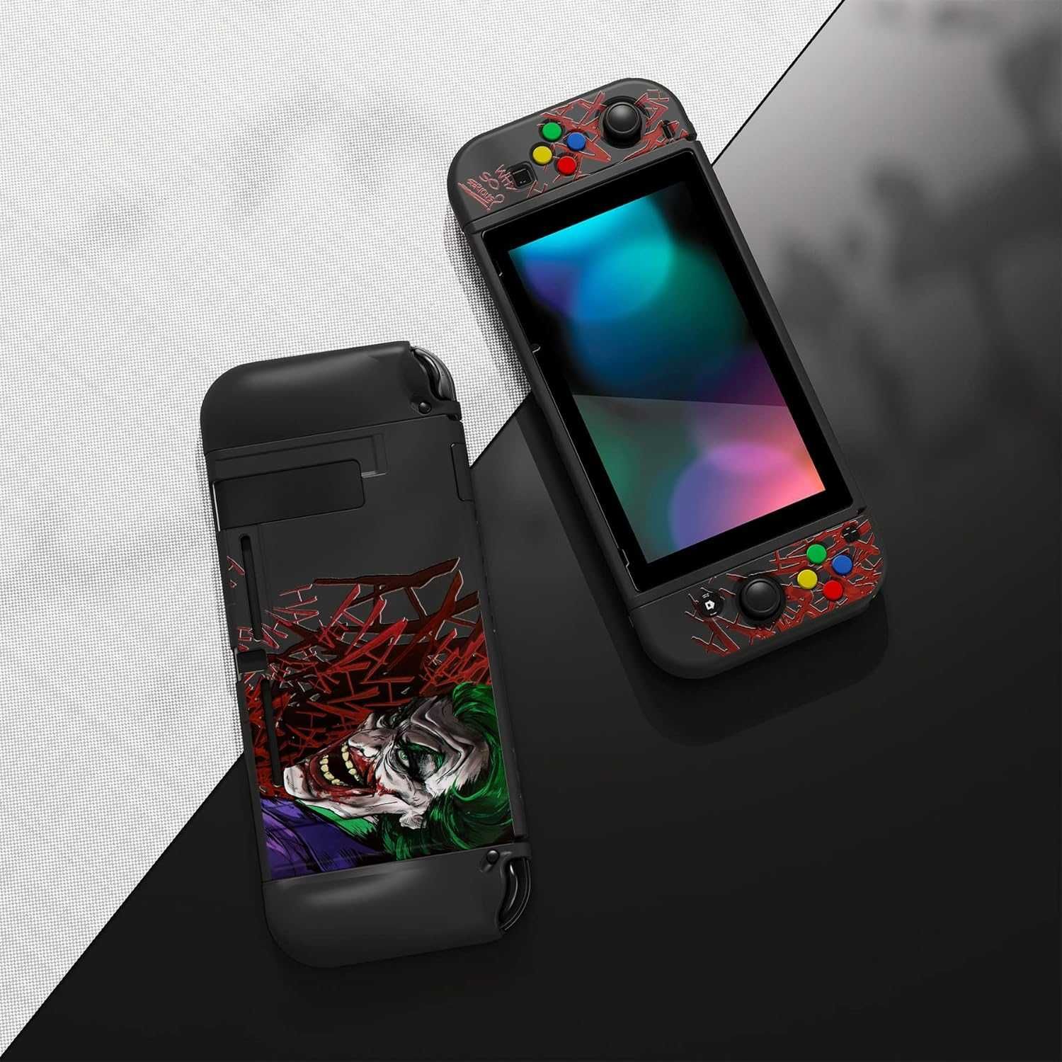 PlayVital Cover Case Nintendo Switch Szkło Hartowane/Nakładki Joystick