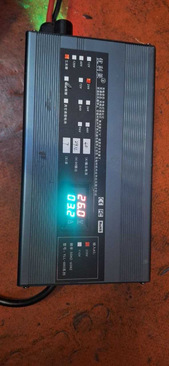 Аккумулятор 120AH 24v Li-ion с ant bms 40A, балансиром 2А