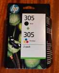 Tinteiros HP 305 black + tri-colour
