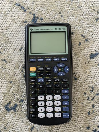 Máquina calculadora texas instruments TI-83 plus