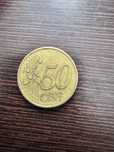 Moeda 50 cent. Australia 2002