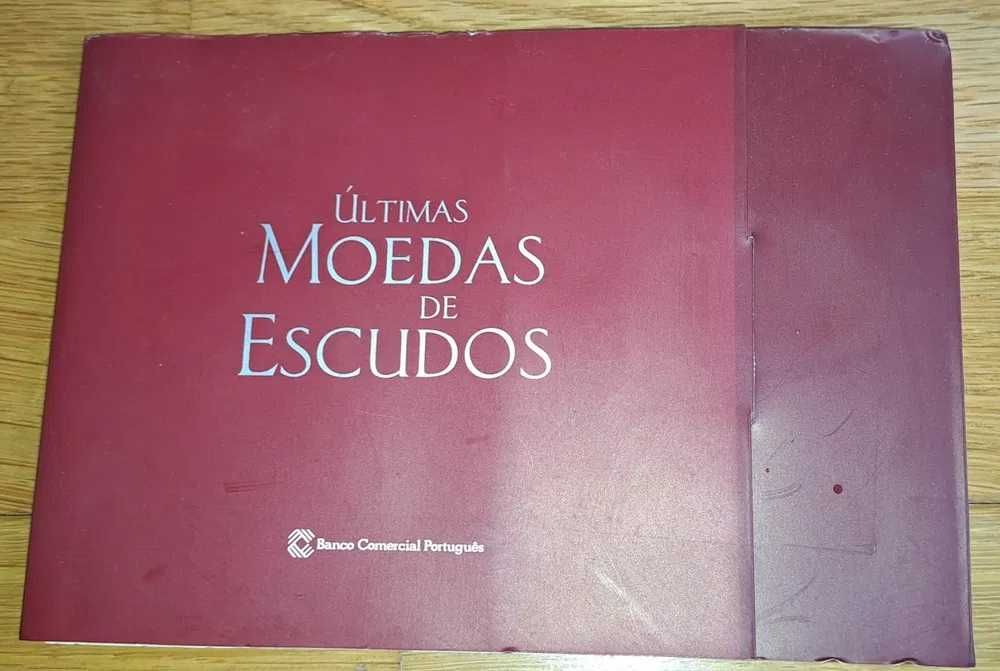 Últimas moedas de escudo em estojo original BCP 2001 em estado novo