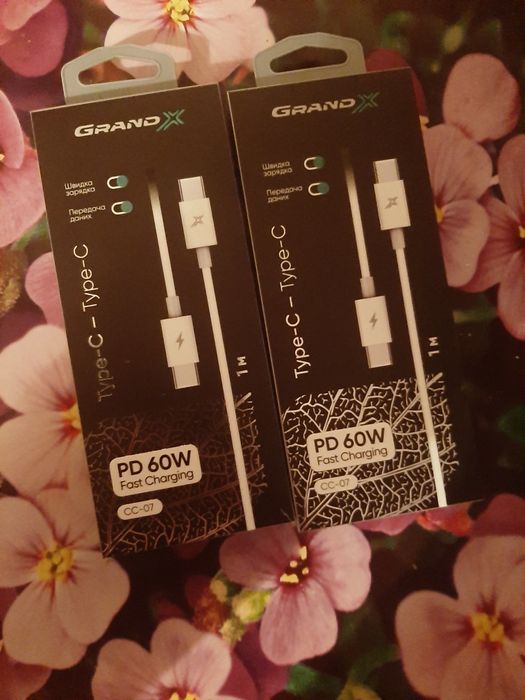 Продам 2 шнури type-c