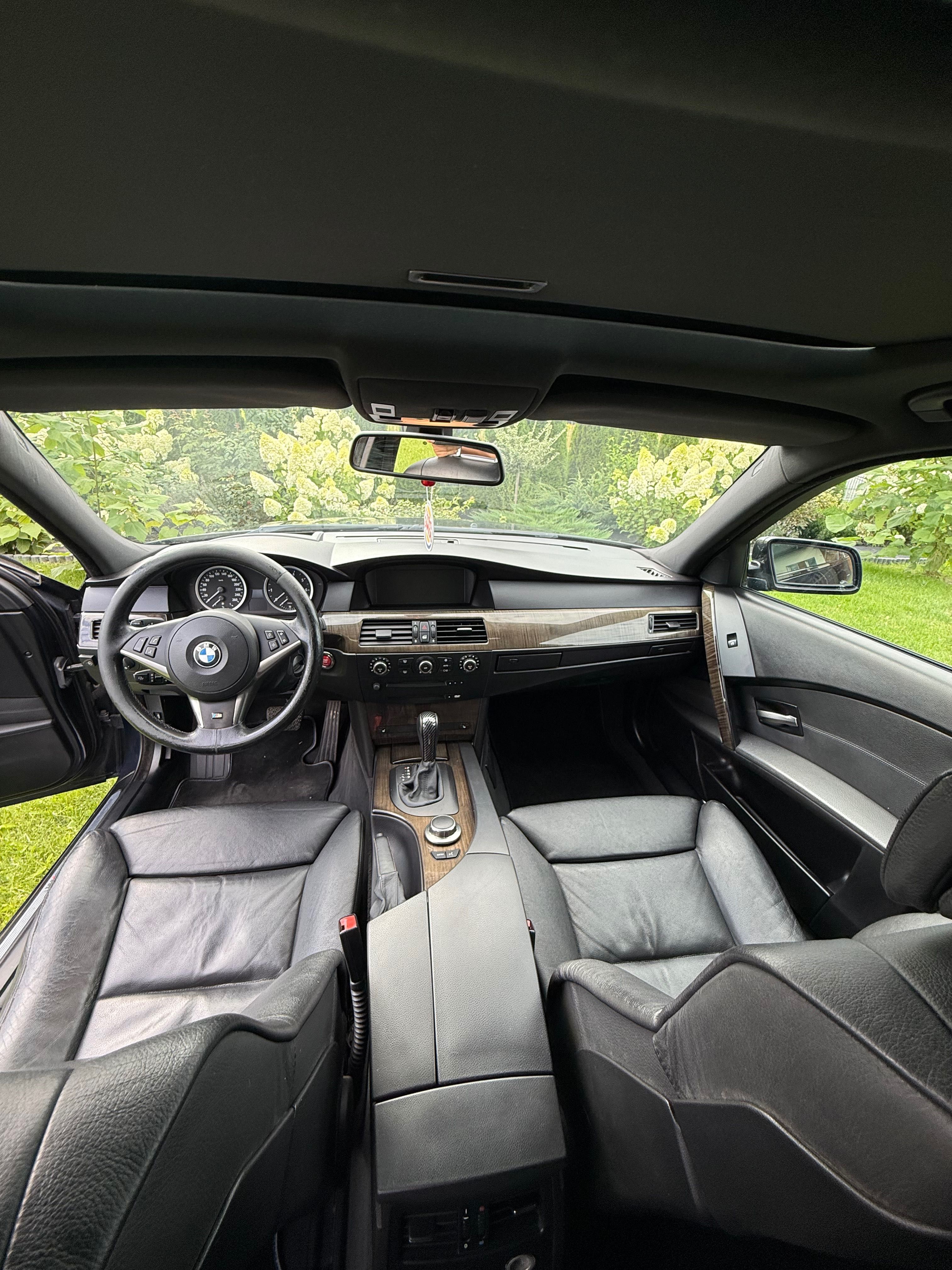 BMW E60 540i benzyna+gaz