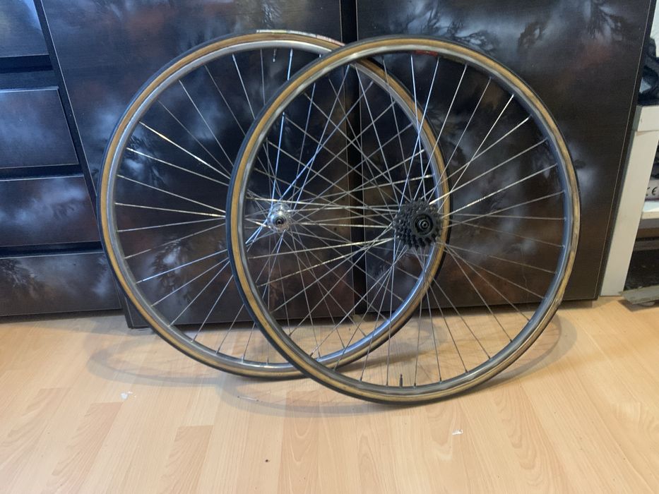 Koła szosowe Szytki, campagnolo record, mavic