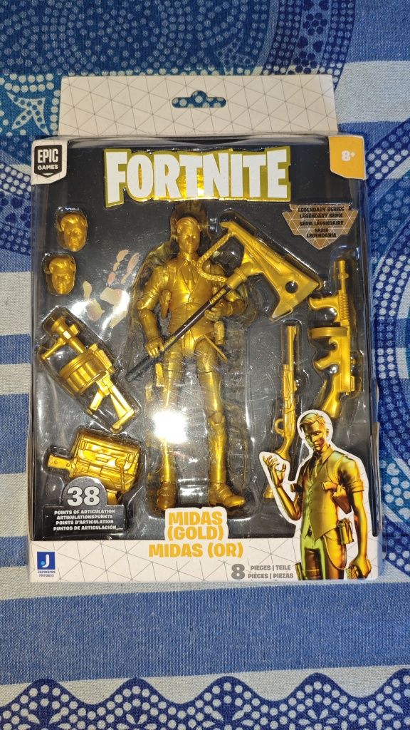 Midas Gold Fortnite Figure