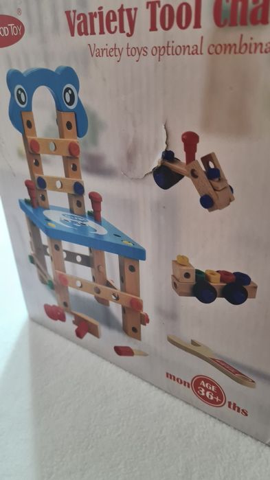 Drewniany warsztat majsterkowicza