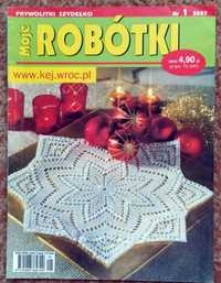 Moje robótki  Czasopismo Nr 1/2007  Frywolitki, Szydełko