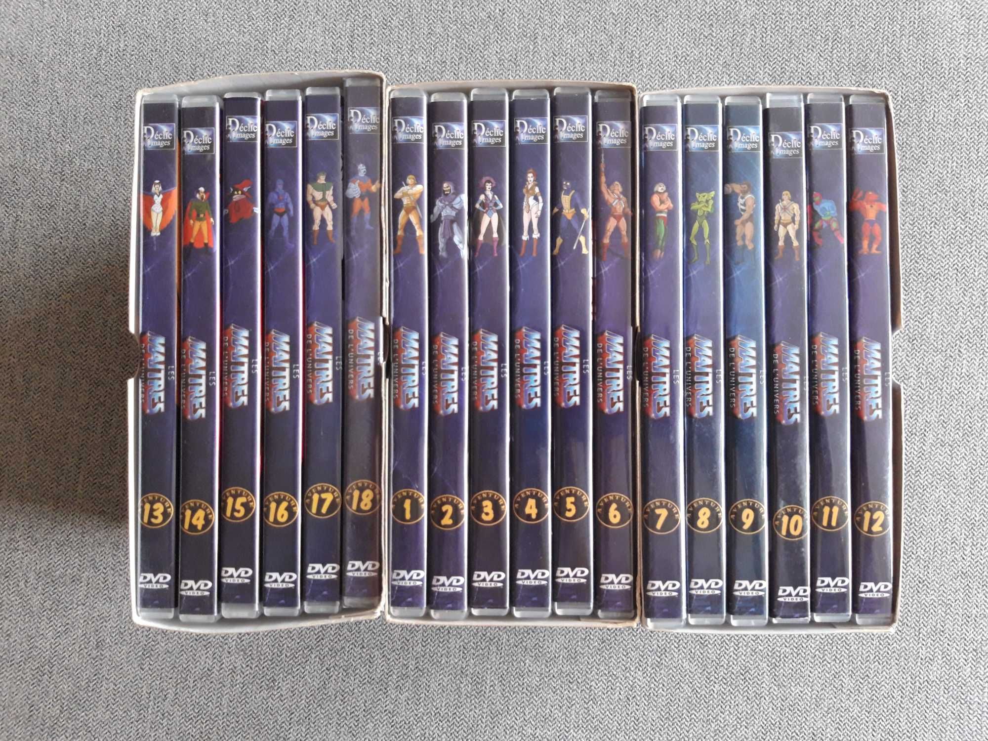 Séries DVD "Les Maîtres de l'Univers" - Masters of the Universe