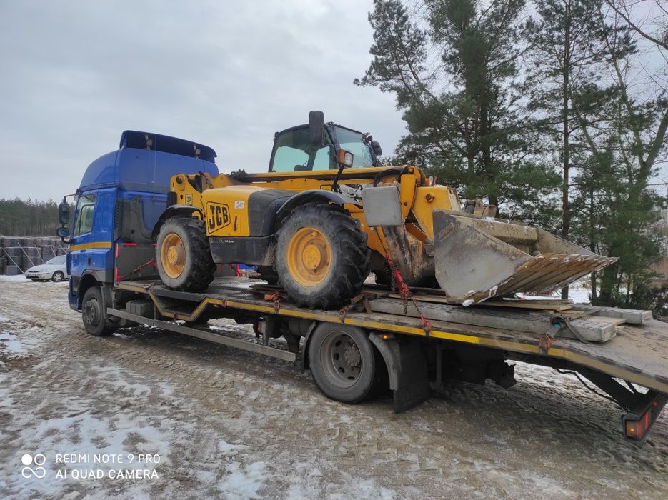 Pomoc drogowa laweta auto laweta holowanie niskopodwozie 25t
