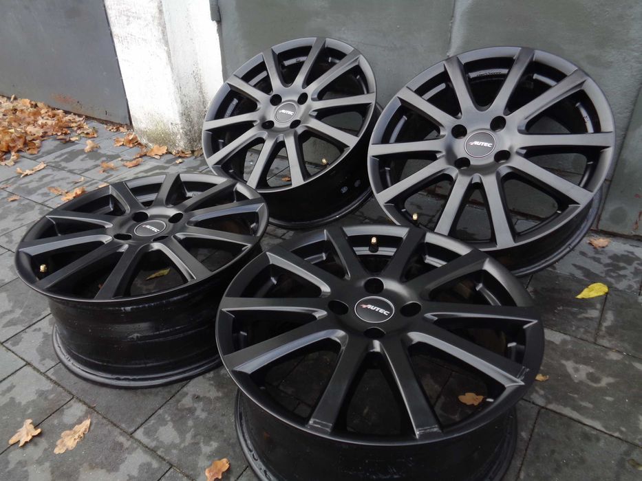 Czarne alufelgi 17 cali AUTEC 4x108 Ford, Opel, Peugeot, Citroen