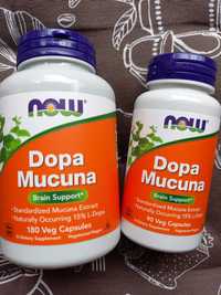 Now Foods Dopa Mucuna Допа Мукуна поддержка работы мозга дофамин