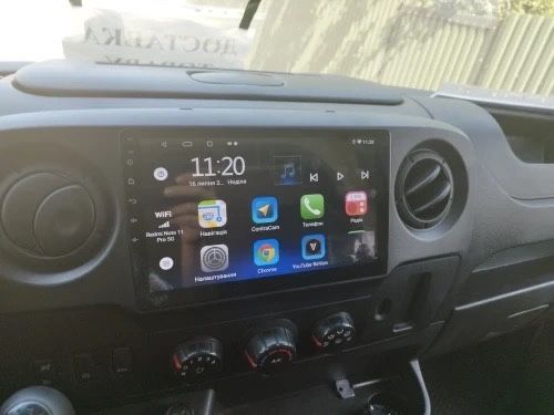 Штатна Android магнітола Renault Master Nissan NV400 Opel Movano