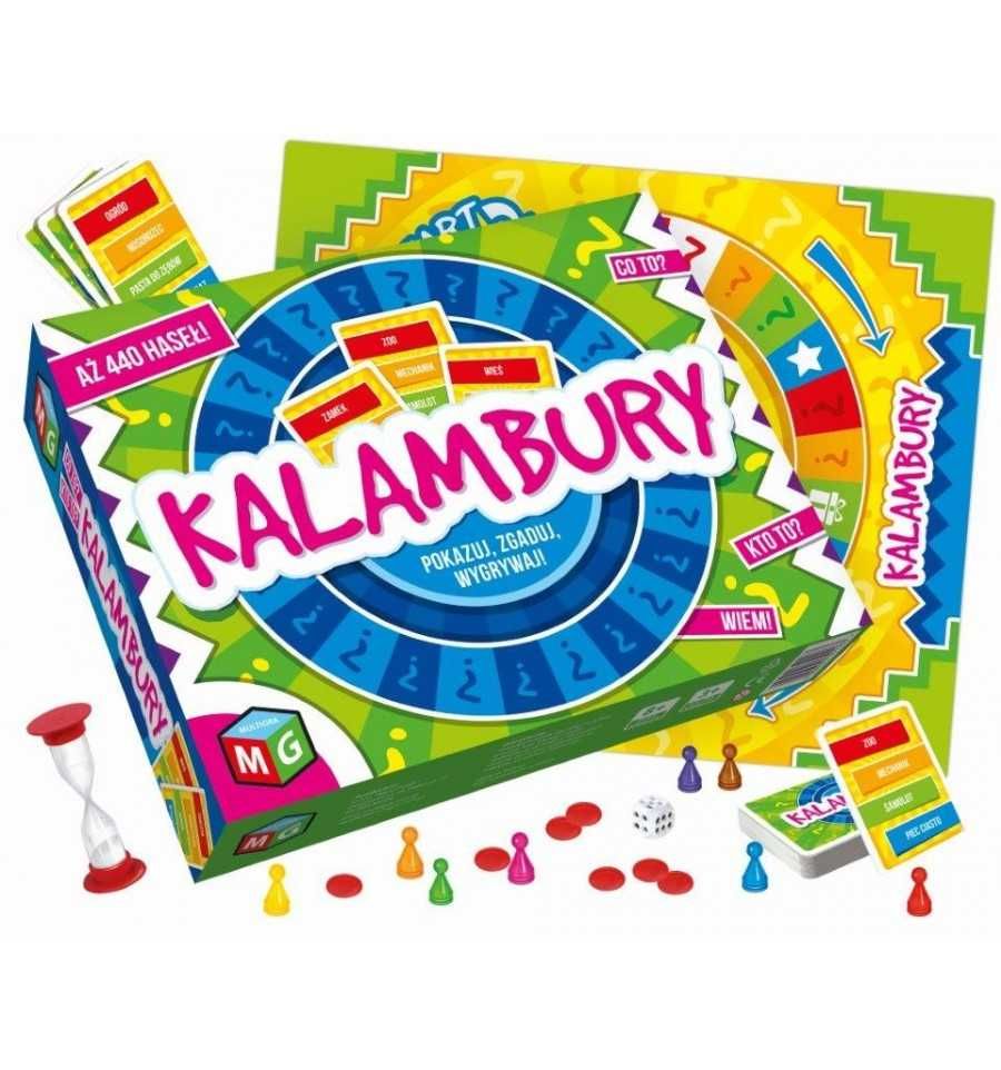 Gra rodzinna KALAMBURY dla dzieci wspólna zabawa