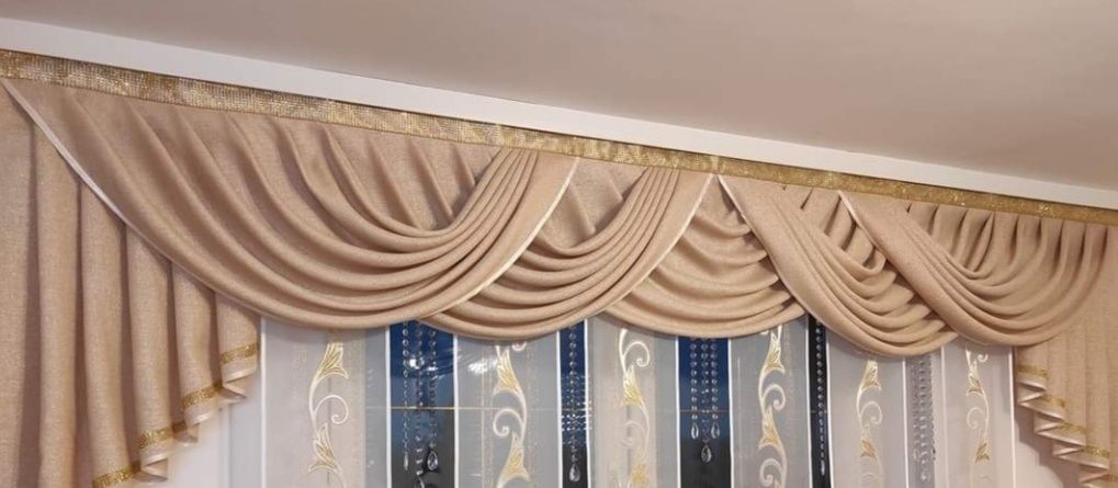 Firany panele. Lambrekin Iness 300 do 360cm