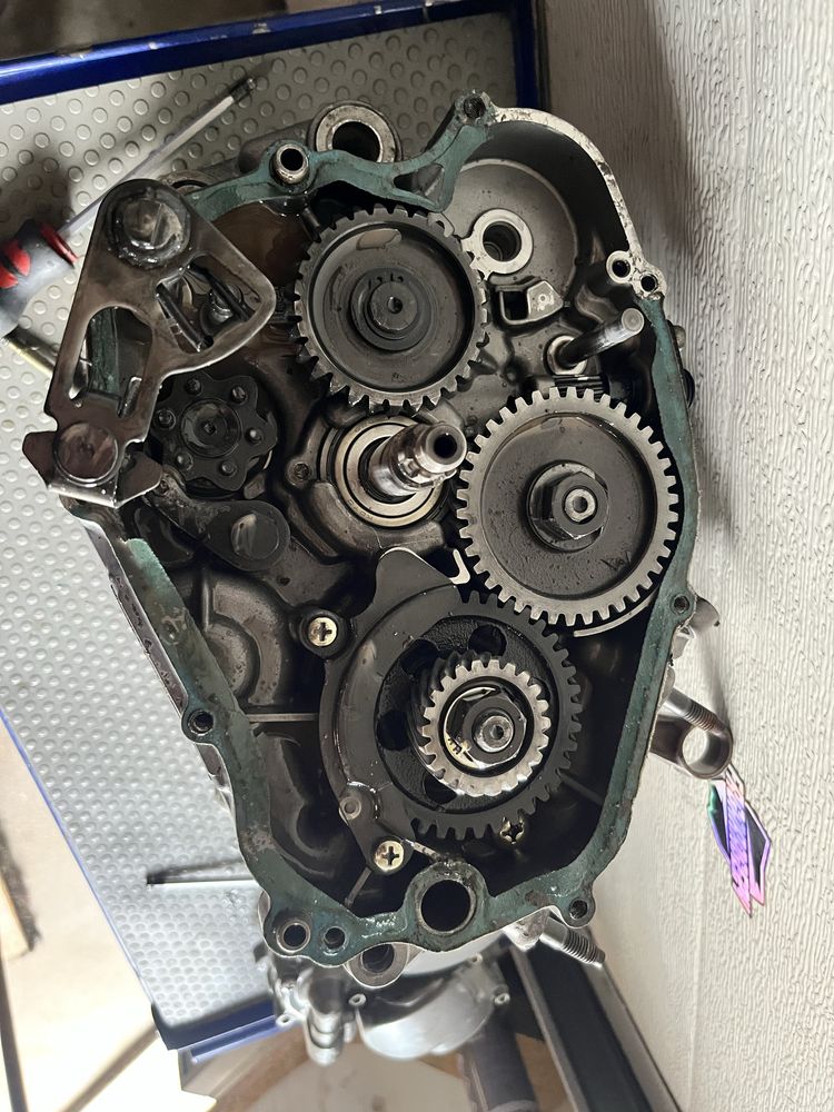 Silnik yamaha tdr 125 dt 125 kartery skrzynia wał