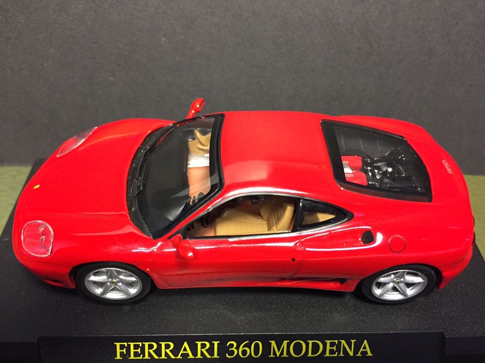 2x Ferrari 360 Modena 1:43 - troco