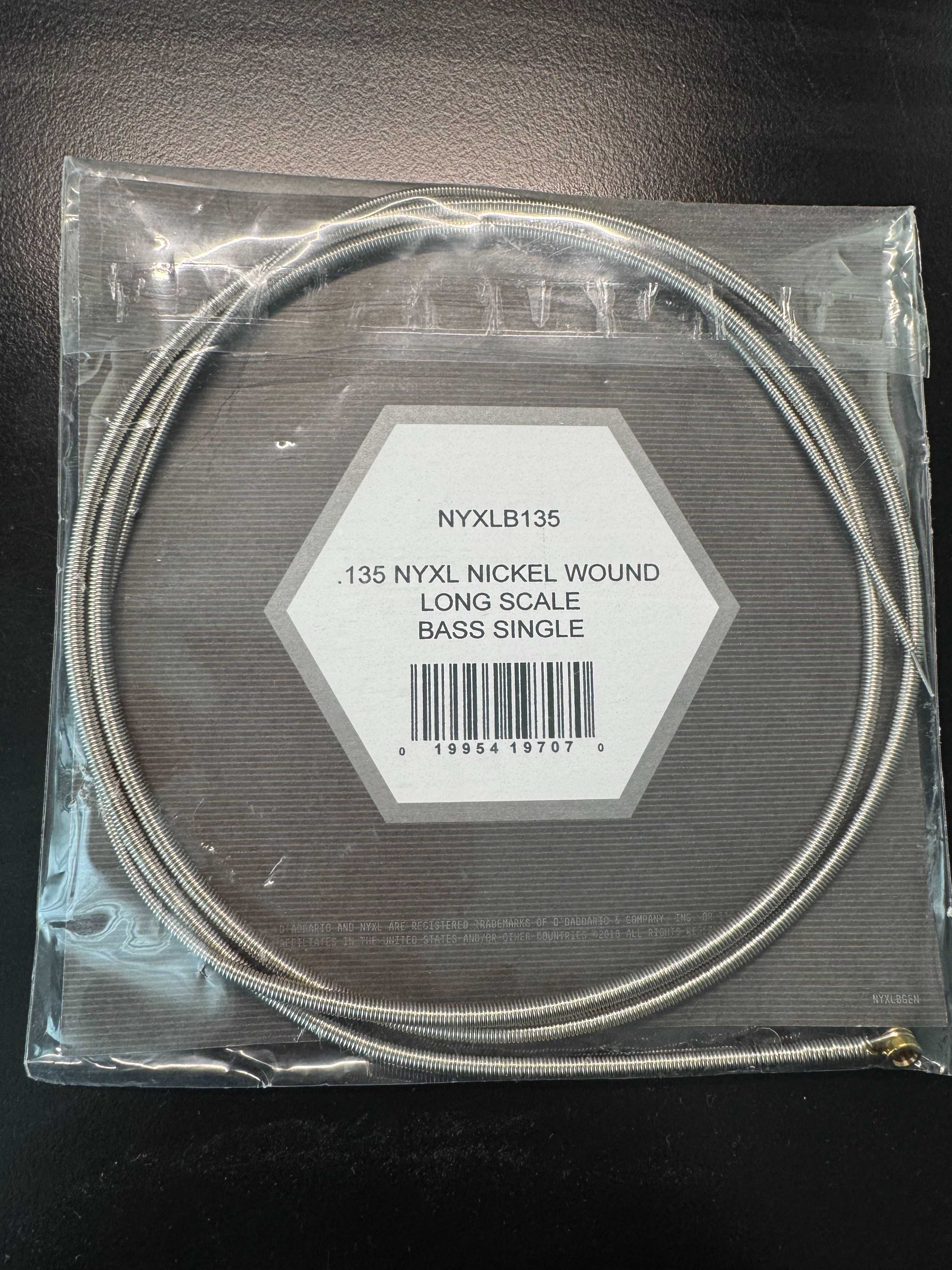 Struna basowa niklowa D'Addario NYXLB135
