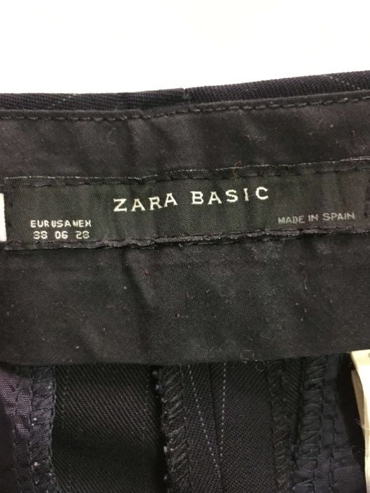 Calças Zara Cinzentas + Pretas com riscas brancas