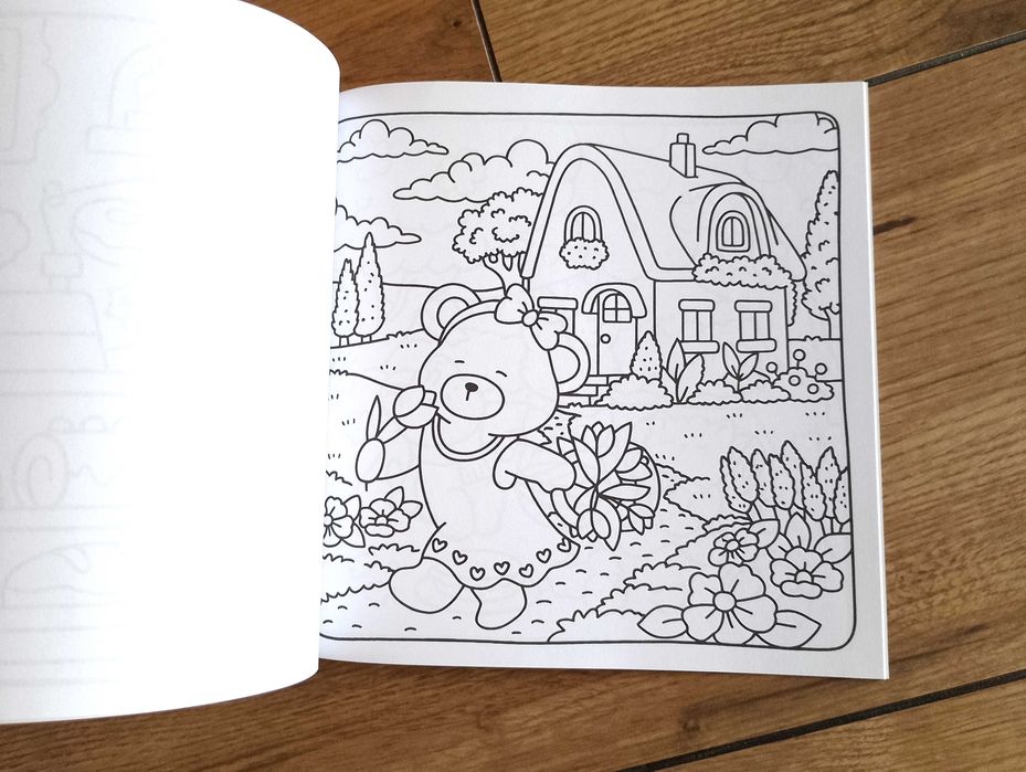 Cozy Cuties Coloring Book, kolorowanka antystresowa