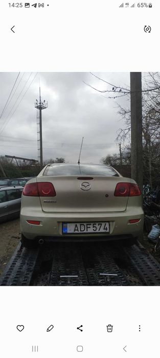 Mazda 3 1.6бенз.1.6 т.диз разборка запчасти бу япония