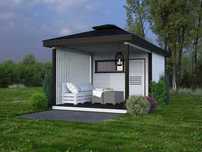 DOMEK na ROD domek 6x3 altana 3x3 taras 3x3 domek 4x4 taras 4x4 MDN10C