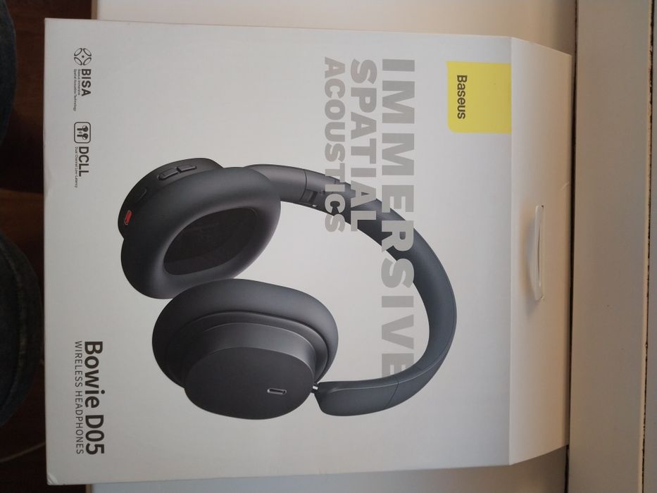 Навушники Baseus Bowie D05 Bluetooth, бездротові, сірі, як нові