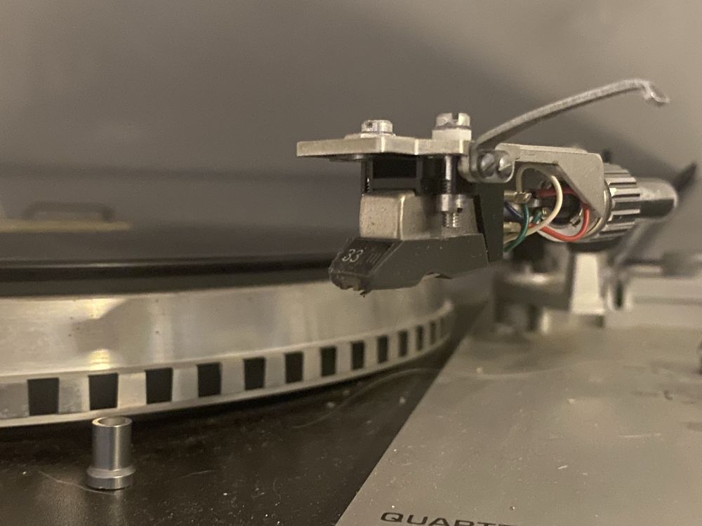 KOLEKCJA! Gramofon Fisher MT-6250, Amplituner Marantz MR215 + ~350plyt